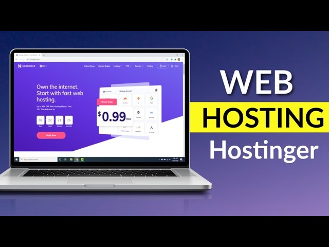 Best Affordable And Fast Web Hosting | Hostinger Tutorial