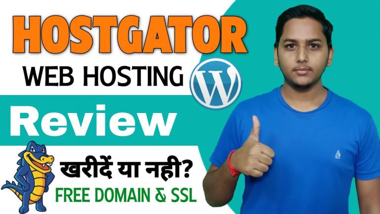 Hostgator Best Web Hosting with 65% off ! Hostgator Review in Hindi ! Hosting for WordPress Blog