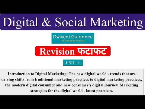 Digital & Social marketing, Digital Marketing, online marketing, offline marketing, digital Consumer