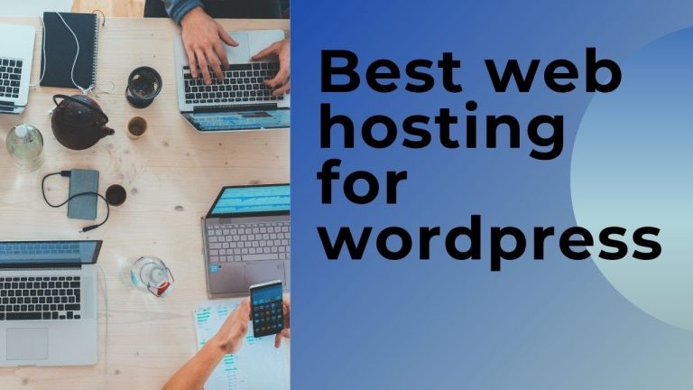 Best web hosting for WordPress.