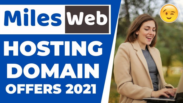 MilesWeb Review | Best Hosting & Domain Offers | Web Hosting For Beginner