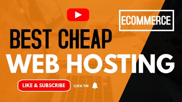 Best Cheap Web Hosting For eCommerce – WATCH NOW! – eCommerce Hosting Solutions