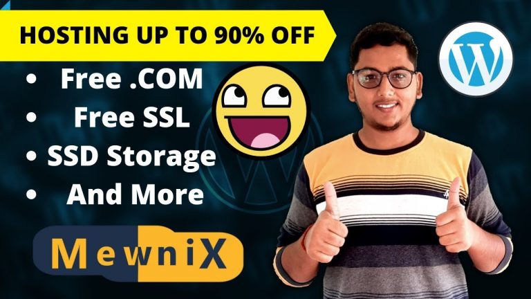 Fast And Secure Best Web Hosting Free SSL, Free Domain And SSD Storage Mewnix Web Hosting Review