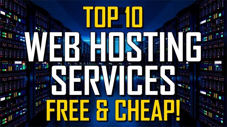 Top 10 Best Free & Cheap Web Hosting Services (2022)