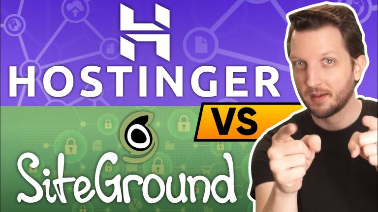 Hostinger vs SiteGround Which Is a Better Web Host in 2022