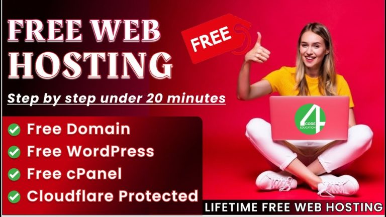 Lifetime Free Hosting + Free Domain + WordPress With cPanel | How To Host a Website For Free 2022