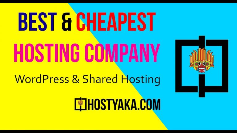 Best & Cheapest Hosting Company | HostYaka.com (WordPress & Shared Hosting Company) 2022
