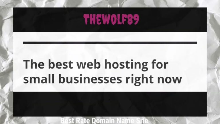 Best Web Hosting For Small Business in 2022 | Domain Name | Cheapest Sites domain hosting
