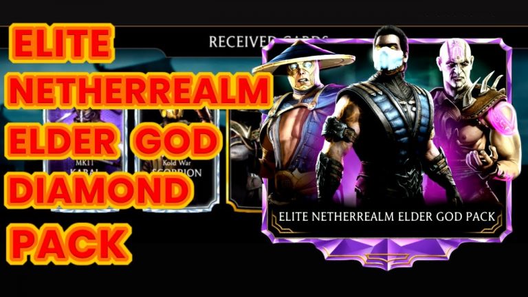 Elite Netherrealm Elder God Diamond Pack | Best Diamond Pack Opening | MK Mobile Diamond Pack