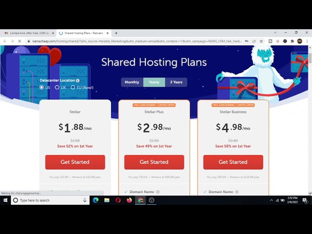 How To Get a FREE .Com Domain Name Plus Hosting From NameCheap-Free Domain + Free Hosting-Sidehustle