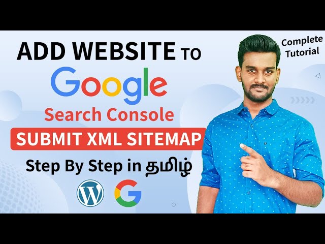 How to Add Website in Google Search Console in Tamil | Submit XML sitemap | Tamil