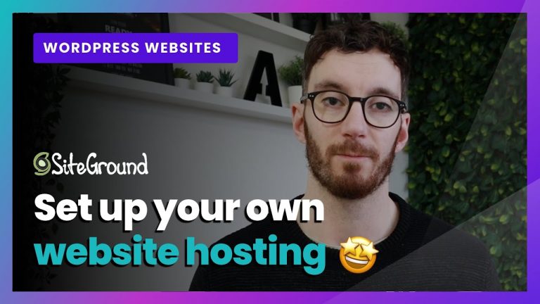 How to set up wordpress site on siteground hosting (best website hosting for wordpress 2022)
