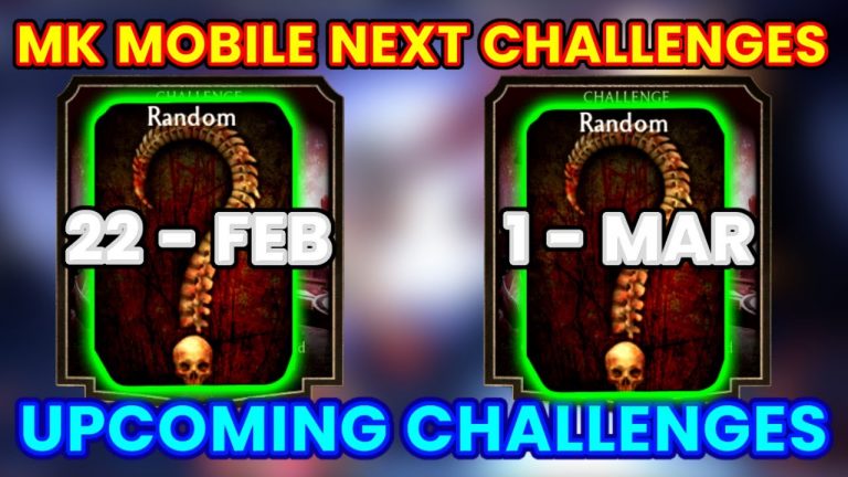 MK Mobile Upcoming Challenges | FEB-MAR 2022 | Mortal Kombat X Mobile Next Challenges