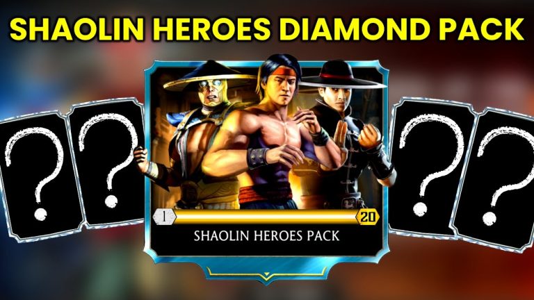 Shaolin Heroes Diamond Pack Opening | I Want Diamond Klassic Liu Kang | MK Mobile Diamond Pack