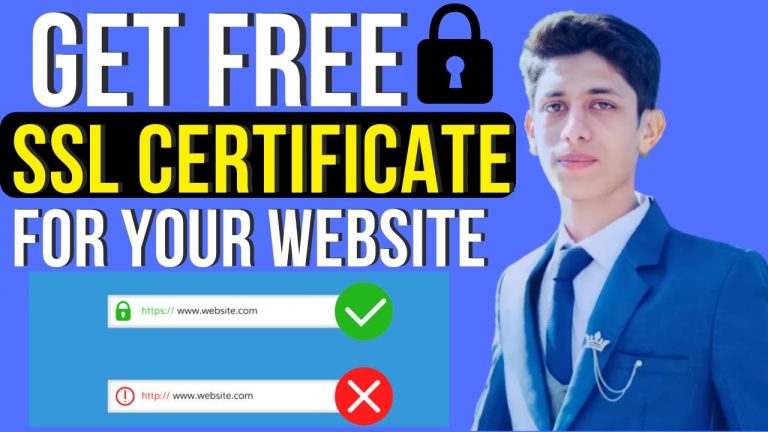 How To Get a Free SSL Certificate For your website | Install Free SSL Certificate