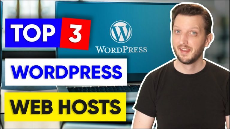 Top 3 WordPress Web Hosts for 2022