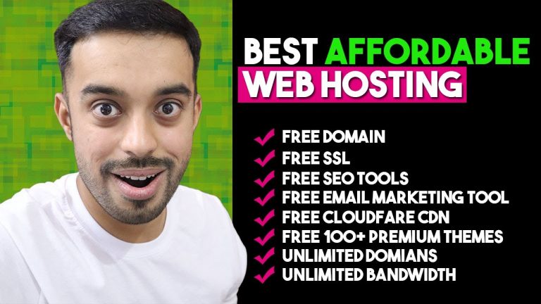Best Cheap Affordable Web Hosting with Free Domain and Free SSL Certificate