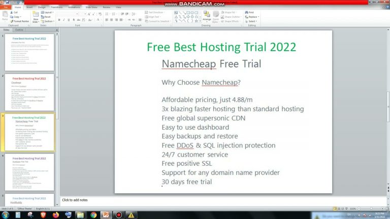 Best Free Hosting Trials 2022