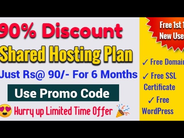 Cheapest Shared Hosting 2022 | Prinodeab Web Hosting Plan | Cheap Price Shared Hosting | Prinodeab