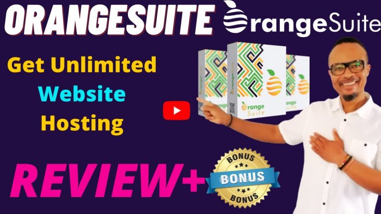 OrangeSuite Review + Bonuses || Demo || Get Unlimited Website Hosting 2022