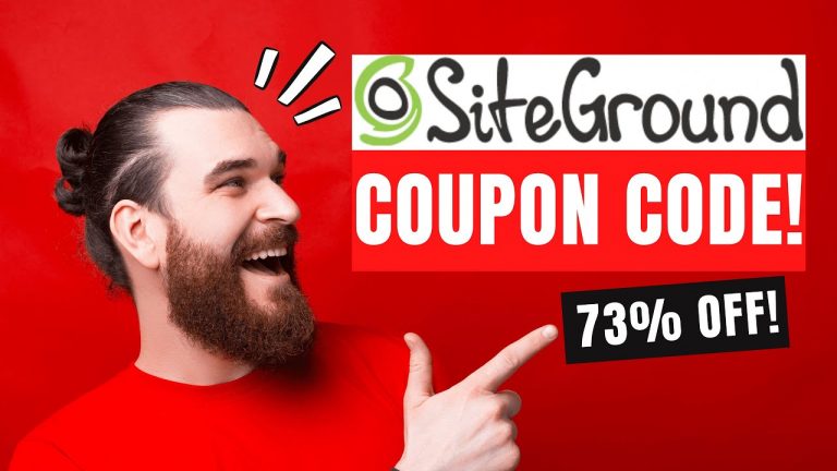 SiteGround Coupon Code Discount (73% OFF!!) | SiteGround Promo Code!!