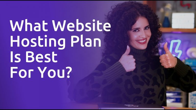 What Kind of Web Hosting Plan Do I Need?