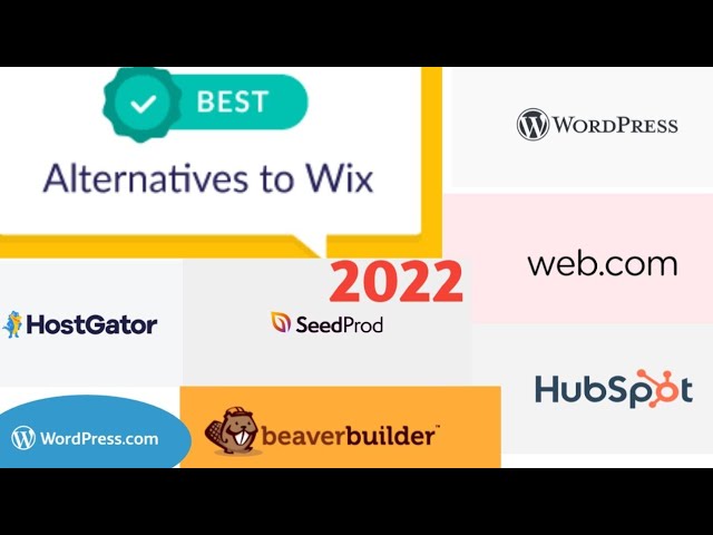 7 alternatives of Wix.com website builder | Top free website builders in 2022
