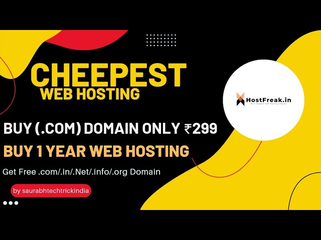 Best Cheapest Web Hosting & Domains | best web hosting for bloggers in 2022 | webhosting