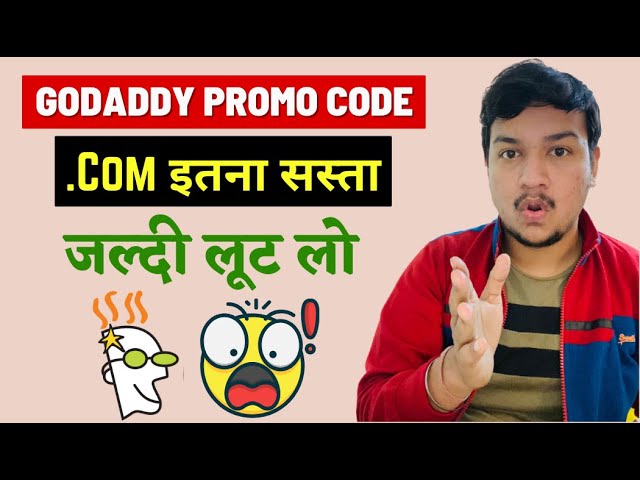 Godaddy promo code | Godaddy coupon code | Buy cheap domain name | Cheap Domain Name