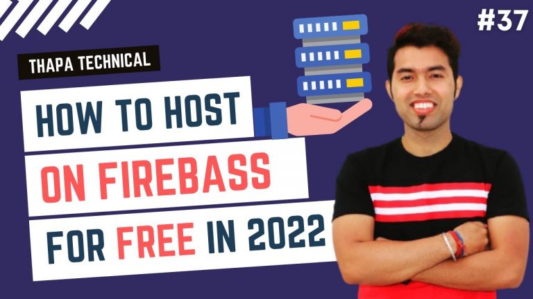 Host Website on Firebass Hosting for Free | Website Development in Hindi 37
