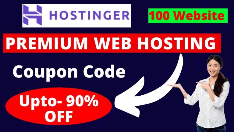Hostinger coupon code for premium web hosting | hostinger coupon code 2022 | hostinger promo code
