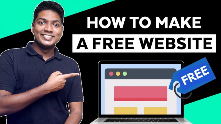 How to Create a Free Website in 2022