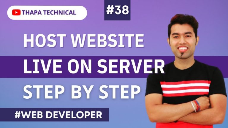 How to Host Website Live on Server in Hindi | Website Development in Hindi 38