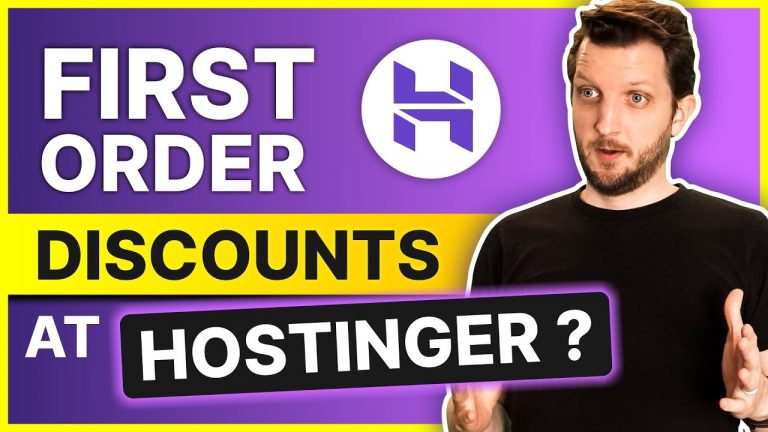 Are There Any First Order Discounts at Hostinger?