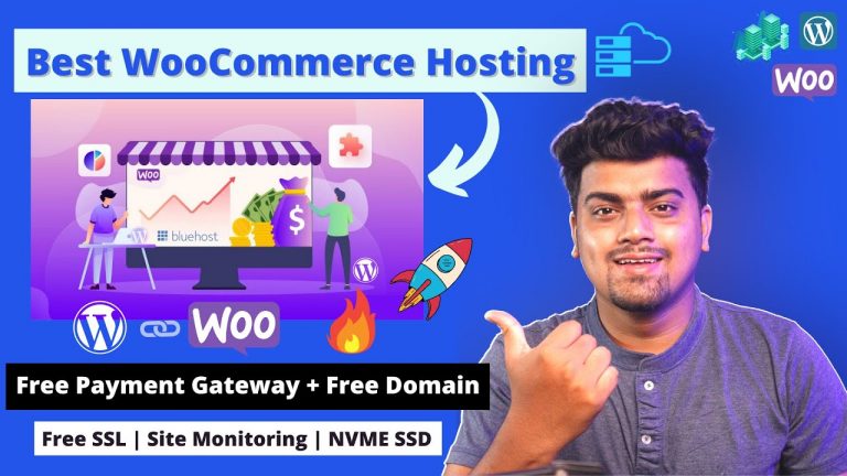 Best WooCommerce Hosting eCommerce Website | Free Domain + NVME SSD + Free SSL | BlueHost WordPress