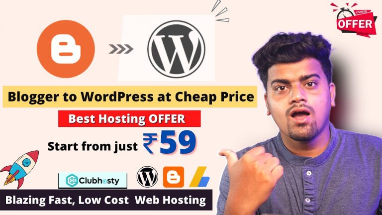 Blogger to WordPress at Low CostMost Addordable Web Hosting | Coupon CodeBest Hosting Offer