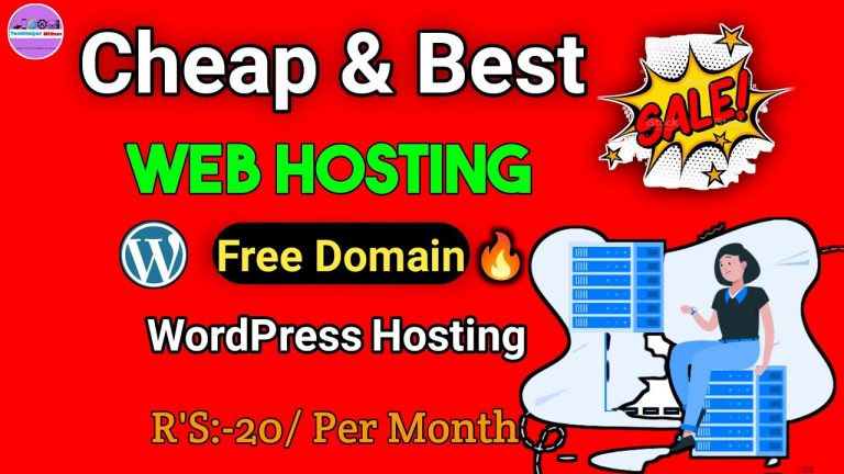 Cheap Web Hosting 2022 || Web Hosting Services In India For WordPress FREE SSL