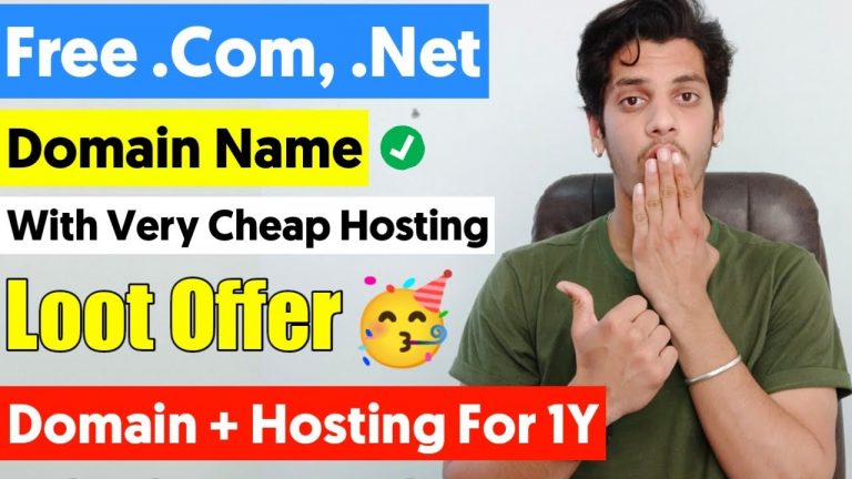 Free .Com, .Net Domain With Very Chepest Hosting In 2022 | Best Web Hosting For WordPress 2022