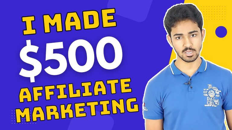 How I Made $500 with Affiliate Marketing | Step by Step | Urdu / Hindi