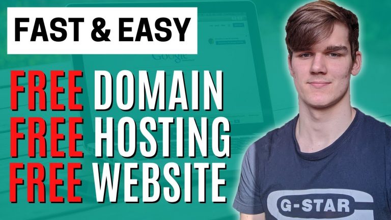 How to Build a Free Website With Free Domain & Hosting (Tutorial)