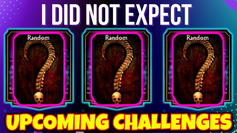 MK Mobile. Upcoming Challenges. Mortal Kombat Mobile Next Challenge Characters. I DID NOT EXPECT