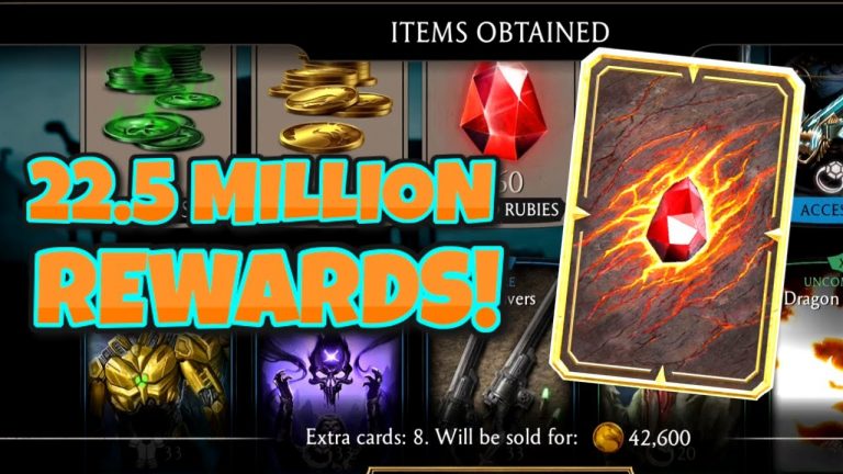 22.5 Million Faction Wars Rewards | I Got Diamonds | Grand Master Rank | MK Mobile Blood Ruby Pack