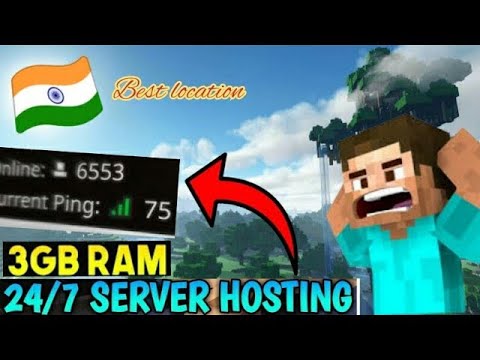 6GB RAM Minecraft Server For Free | 24/7 Online | Java + Pocket | Minecraft Server Hosting 6GB RAM