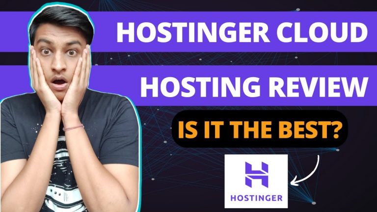 Best Cloud Hosting 2022 | Hostinger Cloud Hosting Review | Affordable & Cheap Cloud Hosting!