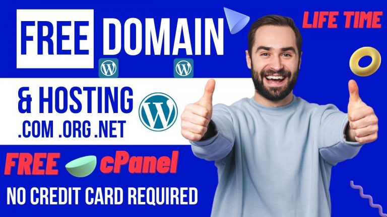 Free Domain and Hosting For WordPress | .COM .NET .ORG Free Domain for Life Time | Awardspace.com
