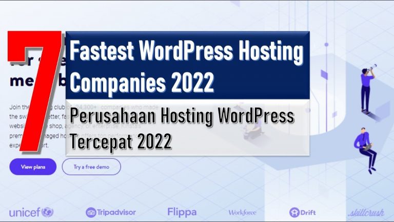 Hosting and Domain || Perusahaan Hosting WordPress Tercepat 2022