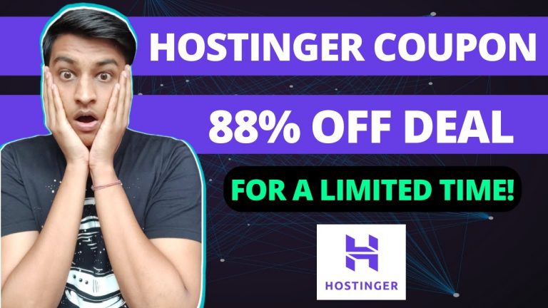 Hostinger Coupon Code 2022: Up To 88% OFF On Hostinger Hosting Plans | Avail Now.