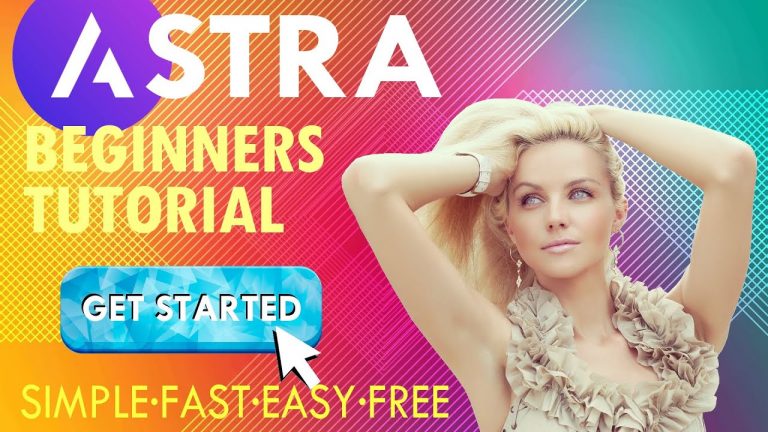 How To Create An Astra Theme WordPress Website in 2022 ~ A Free Astra Tutorial For Beginners
