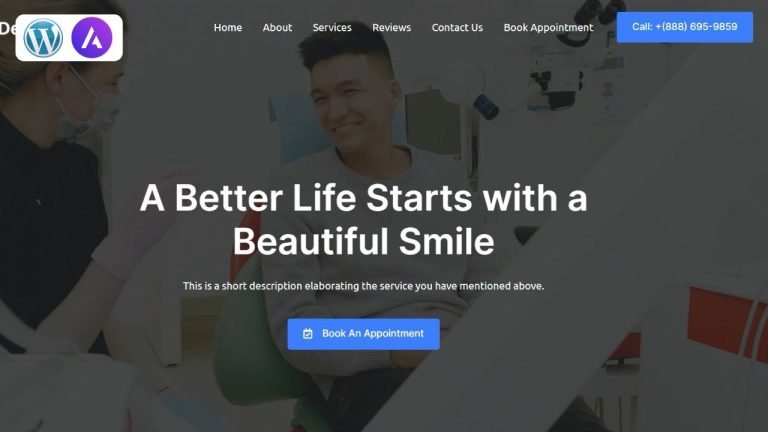How To Create Doctors Appointment Website In WordPress Using Astra Theme