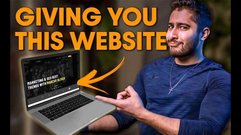 How to Make a Website for BEGINNERS 2022 (Full WordPress Tutorial + FREE Template Download)